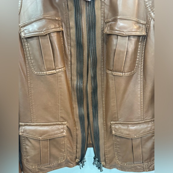 Vintage Havana vegan leather jacket from a boutique - Picture 3 of 4